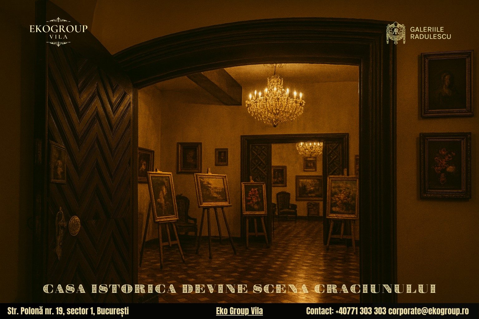 Tradiții de Crăciun în spiritul anilor ’30 – O explorare elegantă cu Eko Group Vila